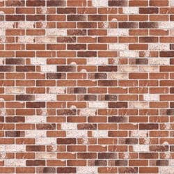 Bishop House Tumbled Half (White Mortar)