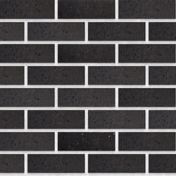 Black Brick Travertine Stretcher Bond