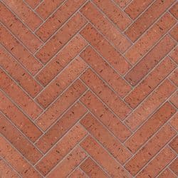 Burgundy Piazza Herringbone