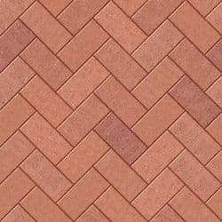 Clay Red Paver Herringbone