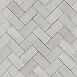 Flagstone Silver Herringbone