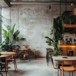 Leafy Cafe - Wall