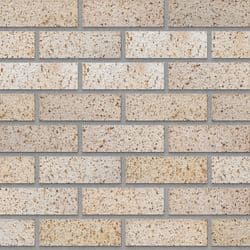 Maize Travertine Stretcher Bond