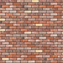 Recycled Brick Half (Charcoal Mortar)