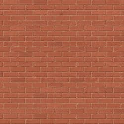 Red Smooth Tumbled Half (Red Mortar)