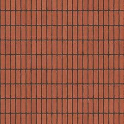 Red Smooth Tumbled Soldier (Charcoal Mortar)