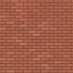 Red Smooth Half (Charcoal Mortar)