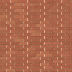 Red Smooth Half (Cream Mortar)