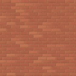 Red Smooth Half (Red Mortar)