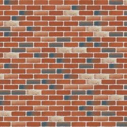 Restoration Red Tumbled Half (White Mortar)