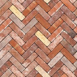 Recycled Brick Paver Herringbone