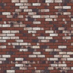 Treasury Red Tumbled Half (Charcoal Mortar)