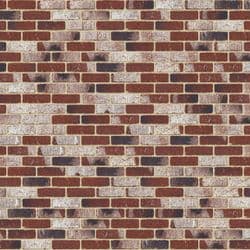 Treasury Red Tumbled Half (Cream Mortar)