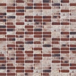 Treasury Red Tumbled Stack (White Mortar)